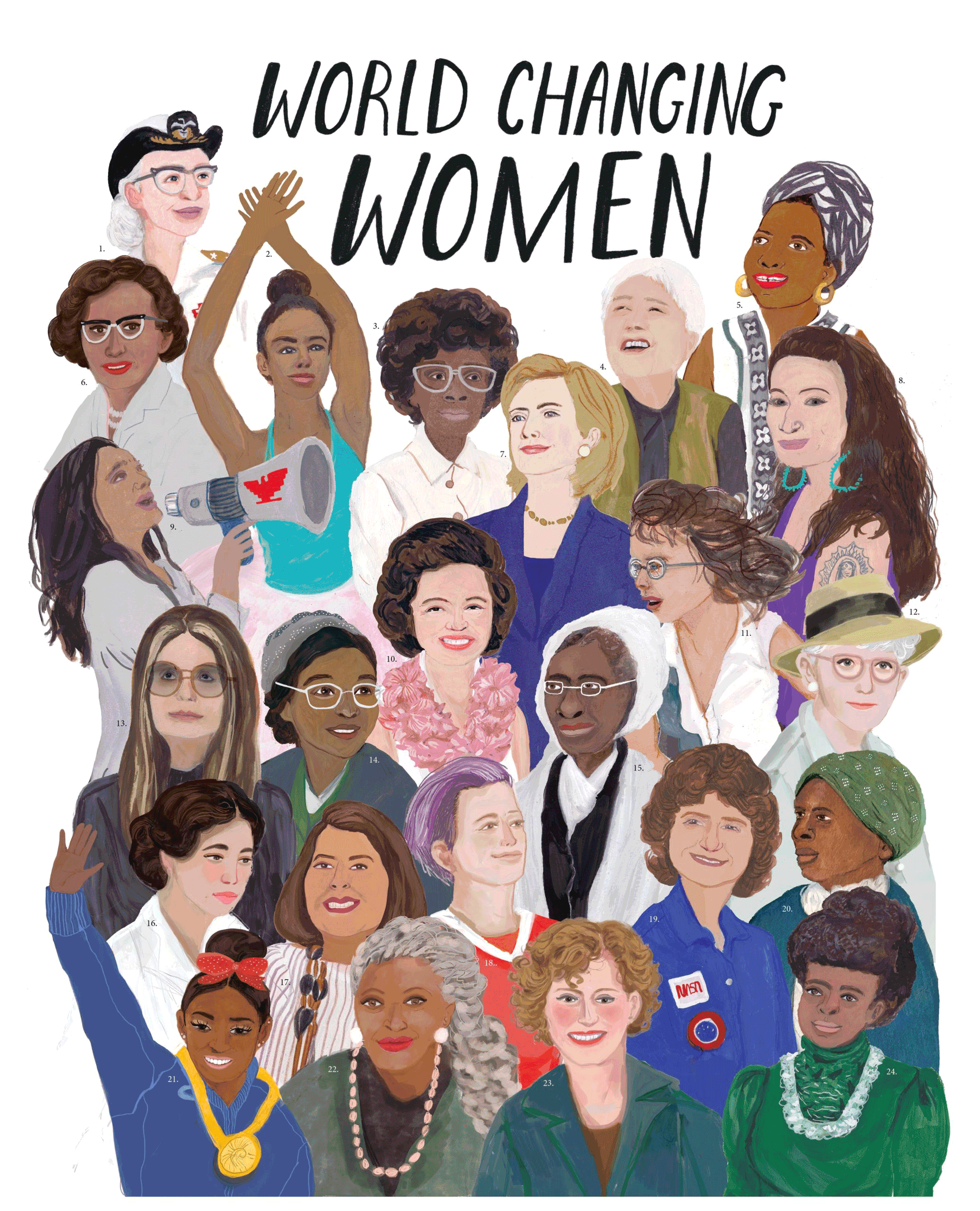 NARAL World-Changing Women Poster